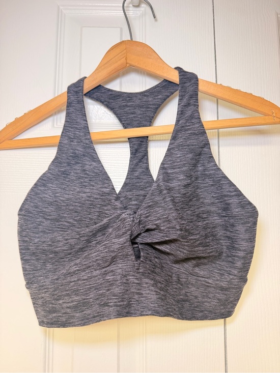 Victoria's Secret Other - Victoria’s Secret Sport Twist Front Racerback Sports Bra Gray Medium Athleisure